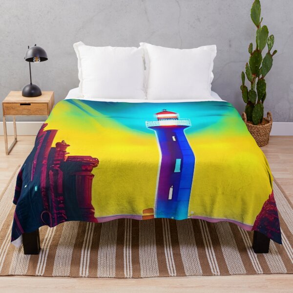 Item preview, Alien lighthouse landscape #6 designed and sold by Mitrodoros.