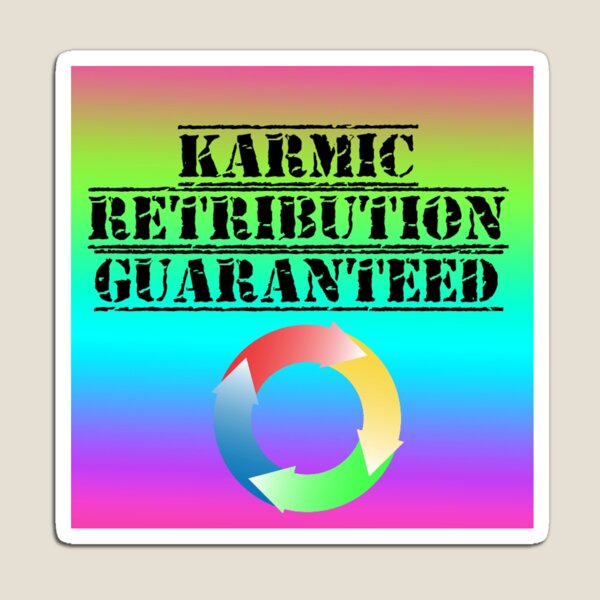 Item preview, Karmic Retribution Guaranteed (Passive) designed and sold by Discordant Dreams Art.