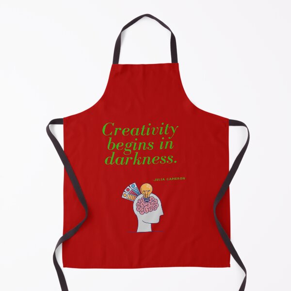 Item preview, Creativity begins in darkness by Julia Cameron. designed and sold by Rechtop.