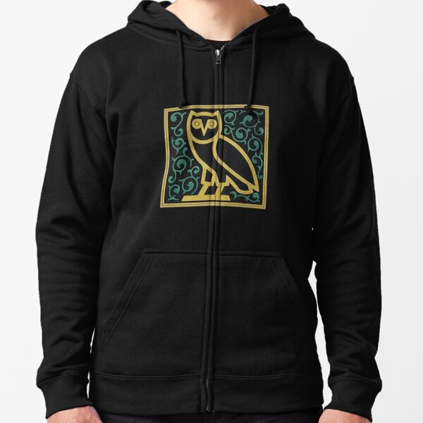 drake owl logo hoodie