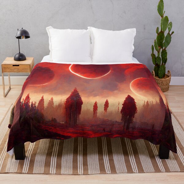 Item preview, Planet Warz - Red Forest - Field of Silkalek "Planet Corrupiss" designed and sold by Brazz Official.