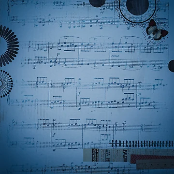 Artwork thumbnail, Musical notes script by Graphics By Craig