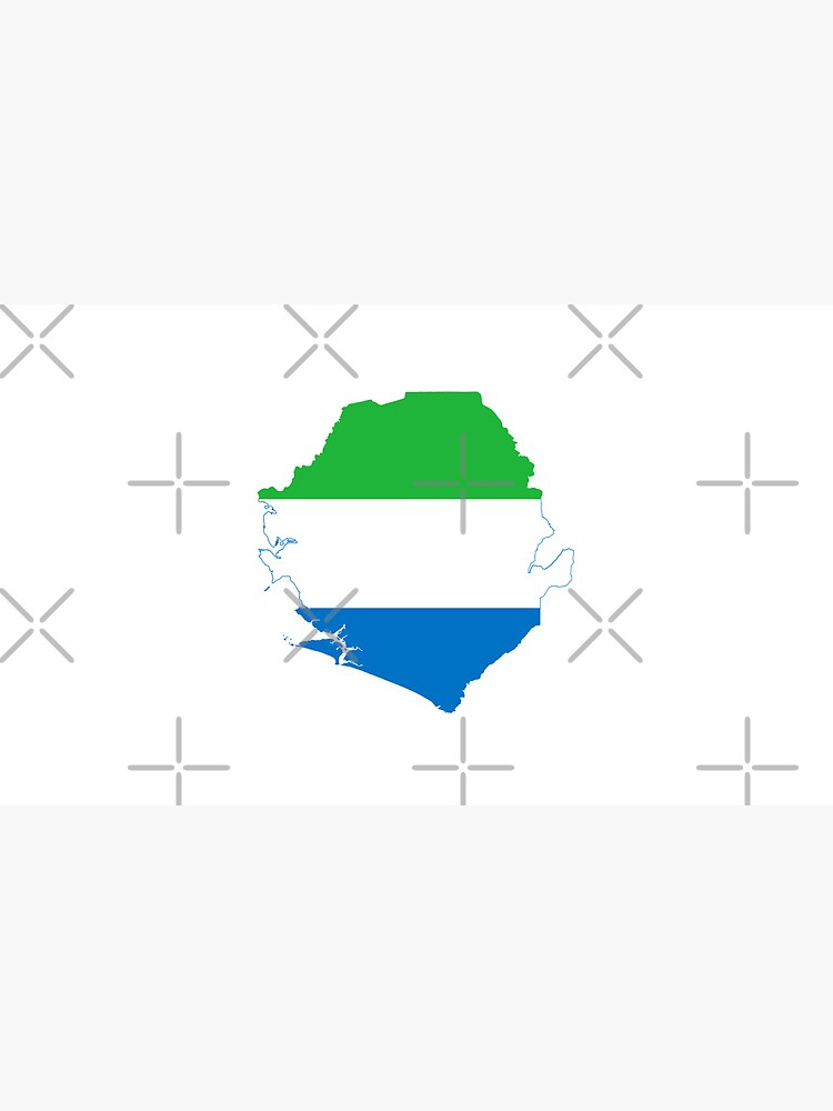 Discover Flag map of Sierra Leone Coffee Mugs