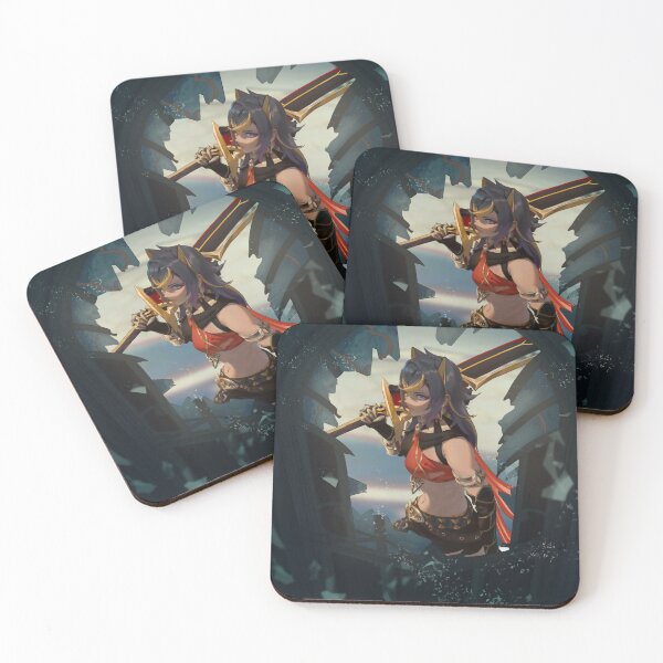 Item preview, Flame Mane Dehya Genshin Impact designed and sold by genshinwaifus.