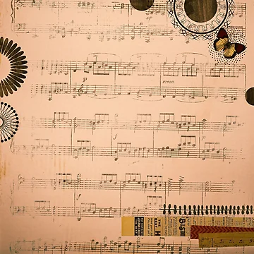 Artwork thumbnail, Musical notes script by Graphics By Craig
