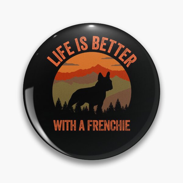 Item preview, Life Is Better With A Frenchie Vintage Country Dog Gift  designed and sold by Guarddogdrive.