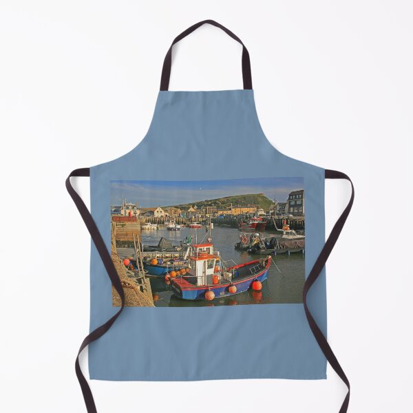 Item preview, Fishing Boats, West Bay, October 2022 designed and sold by RedHillDigital.