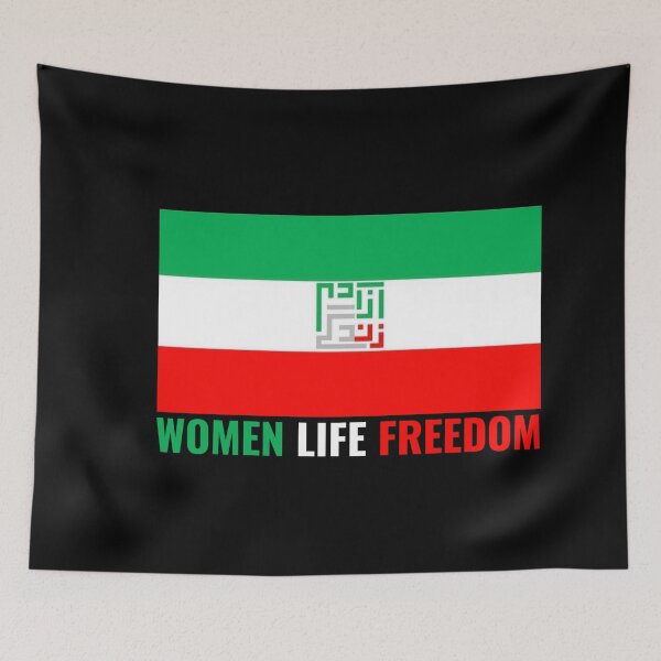 Item preview, zan zendegi azadi flag designed and sold by StoreGoHard.