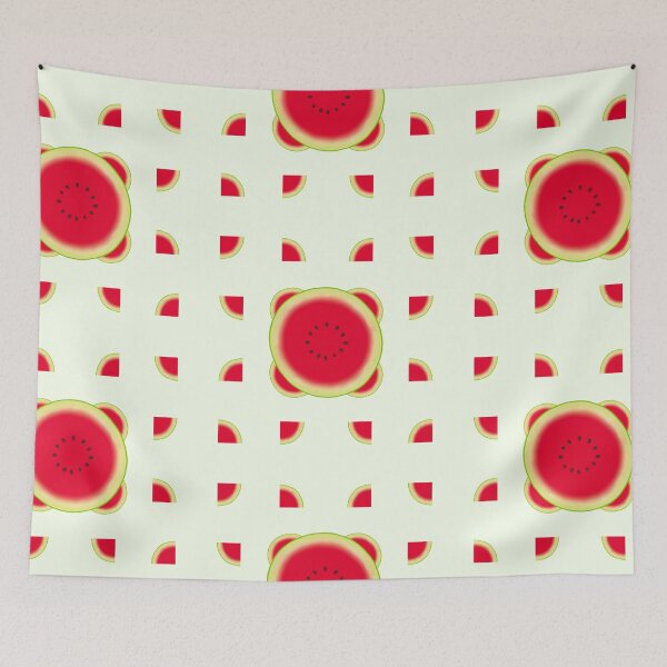 Item preview, Cute Watermelon Pattern with Big Watermelon designed and sold by TheFoxyWolfShop.
