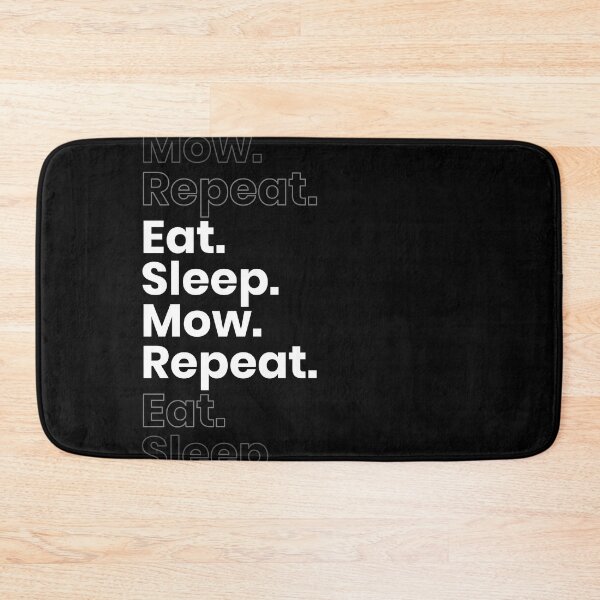 Item preview, Eat Sleep Mow Repeat - Lawn Mower designed and sold by Design Raptor.