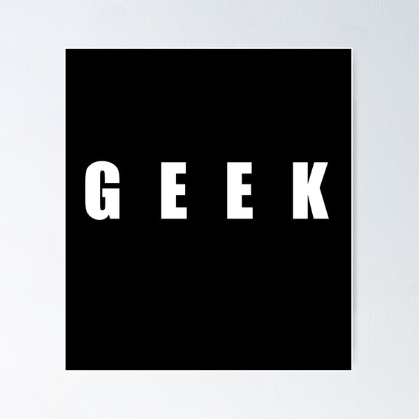 Item preview, GEEK designed and sold by DMcK Designs.