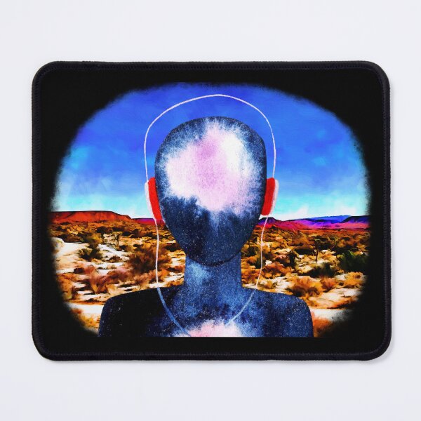 Item preview, Meditation Man in the Desert designed and sold by RealmsBeyond.