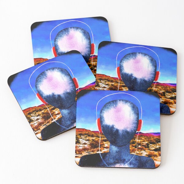 Item preview, Meditation Man in the Desert designed and sold by RealmsBeyond.