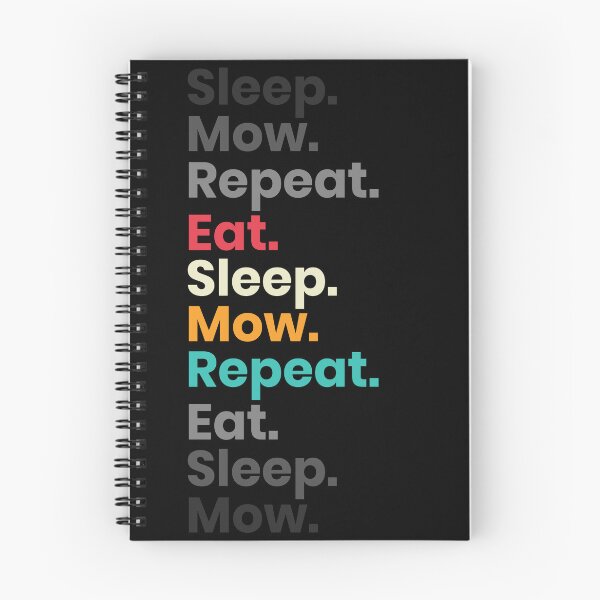 Item preview, Eat Sleep Mow Repeat - Lawn Mower designed and sold by Design Raptor.