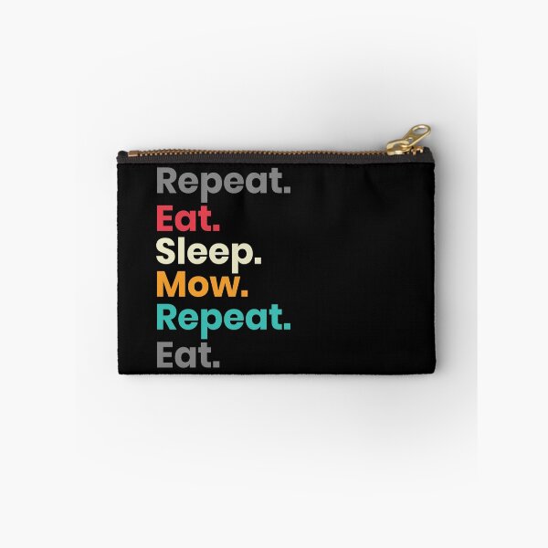 Item preview, Eat Sleep Mow Repeat - Lawn Mower designed and sold by Design Raptor.