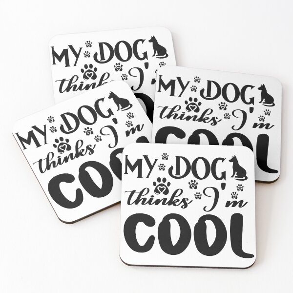 Item preview, Dog Mom My Dog Thinks I’m Cool designed and sold by netdota.