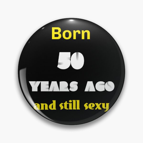 Item preview, born 50, the funniest gifts designed and sold by Kirei-Lily.