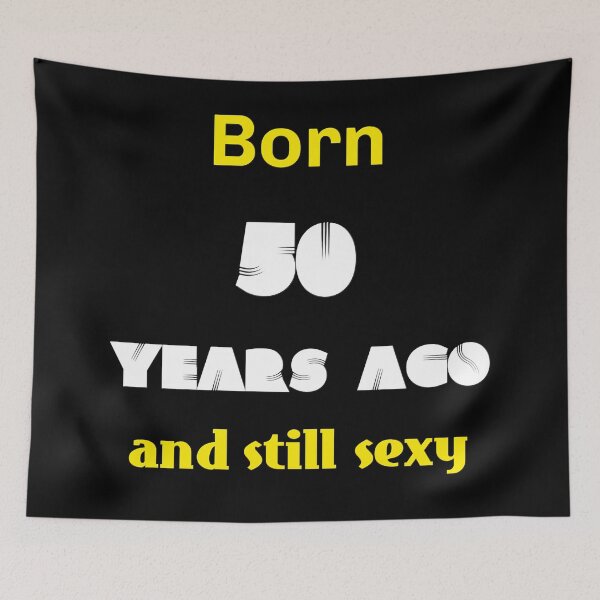 Item preview, born 50, the funniest gifts designed and sold by Kirei-Lily.
