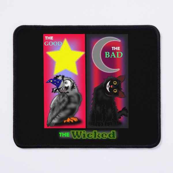 Item preview, Good owl, Bad cat and the Wicked designed and sold by clintondesigns6.