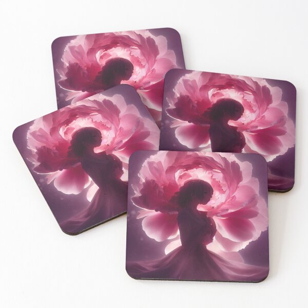 Item preview, Peony Anime Girl AI Art designed and sold by AuroraAndsten.