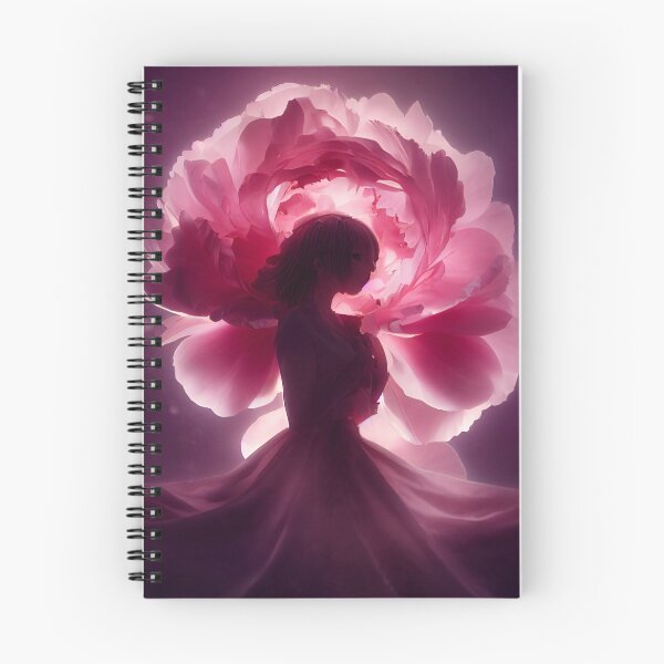 Item preview, Peony Anime Girl AI Art designed and sold by AuroraAndsten.