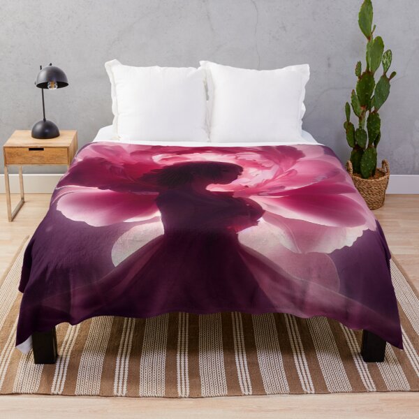 Item preview, Peony Anime Girl AI Art designed and sold by AuroraAndsten.