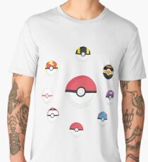 Pokeballs Men's Premium T-Shirt