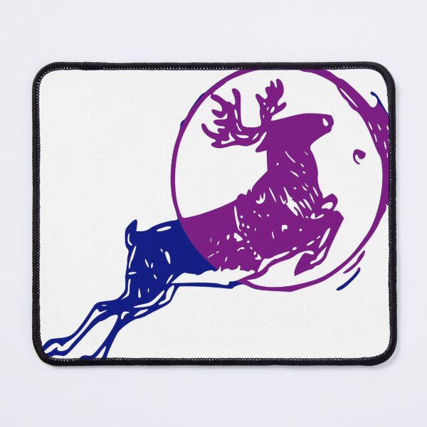 Item preview, Flying reindeer designed and sold by sweetartnc.