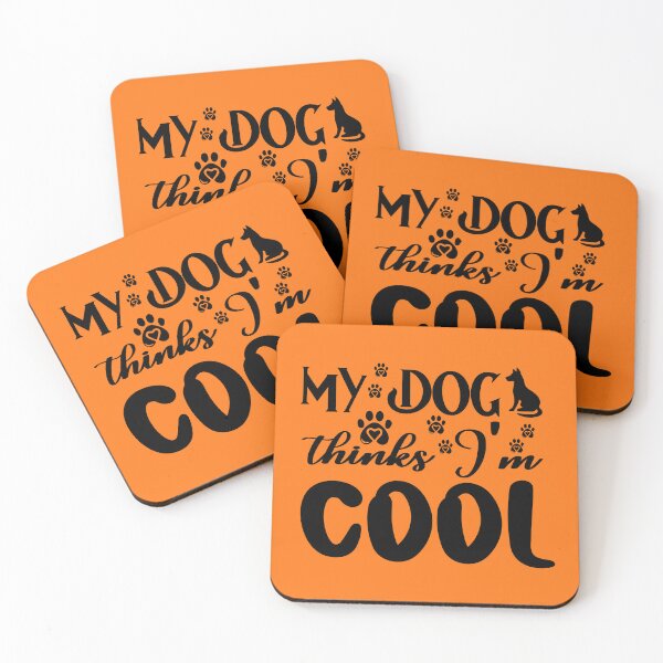 Item preview, Dog Mom My Dog Thinks I’m Cool Color designed and sold by netdota.