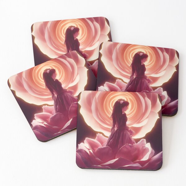 Item preview, Rose Anime Girl AI Art designed and sold by AuroraAndsten.