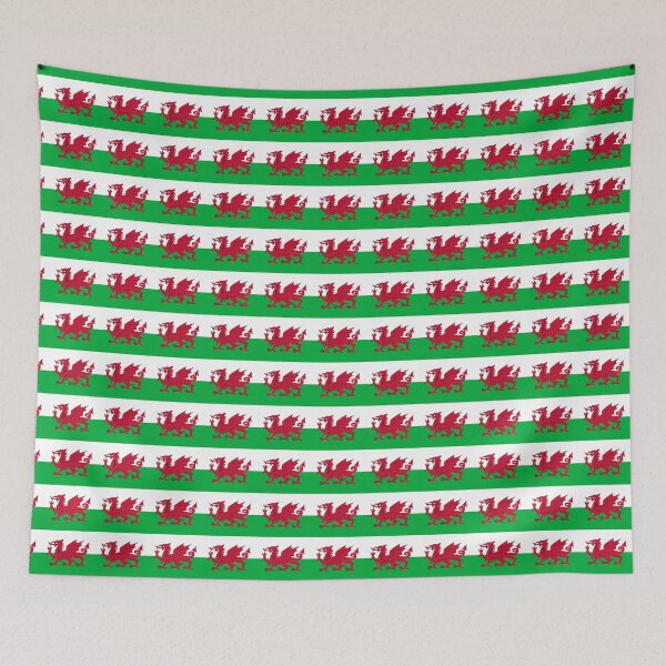 Item preview, Wales Dragon Duvet Cover Bedspread Welsh Flag designed and sold by deanworld.