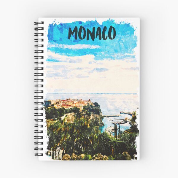 Item preview, Monaco Europe Watercolor designed and sold by buzztop.