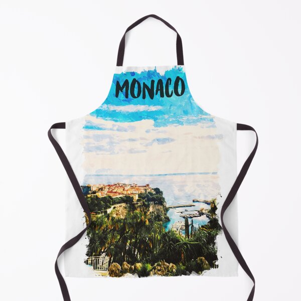 Item preview, Monaco Europe Watercolor designed and sold by buzztop.