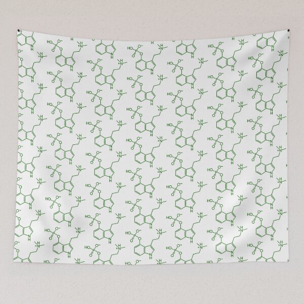 Item preview, green psilocybin molecule designed and sold by saint-shores.