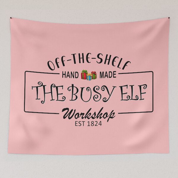 Item preview, The Busy Elf Workshop, Off the Shelf Hand Made, since 1824 designed and sold by Blended Designs ⭐⭐⭐⭐⭐.
