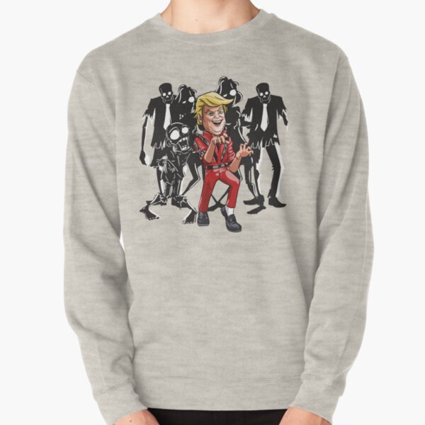 Trump Halloween Thriller Pullover Sweatshirt