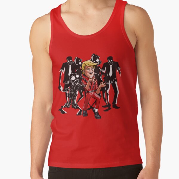 Trump Halloween Thriller Tank Top