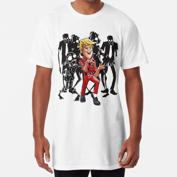 Trump Halloween Thriller Long T-Shirt