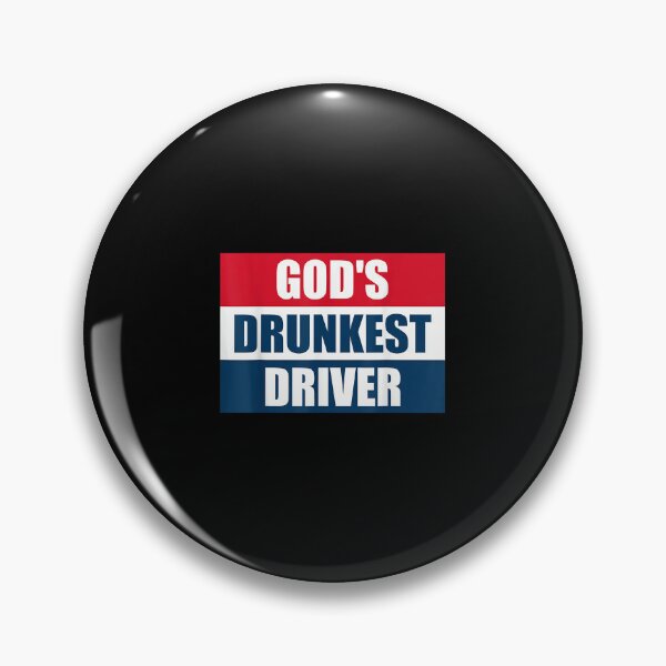 Item preview, God's Drunkest Driver Funny Tee For Men and Women  designed and sold by zolatifleta6.
