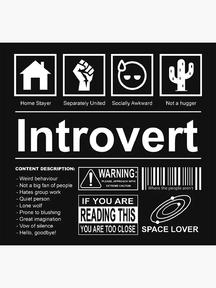 Introvert | Sticker