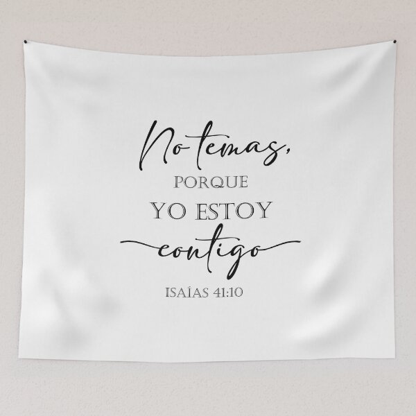 Item preview, Isaias 41:10, Spanish Bible Verse designed and sold by Aryam Quotes.