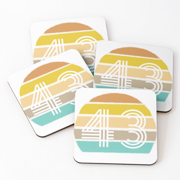 Item preview, Number 43 on Retro Sunset designed and sold by rhombusOnion.