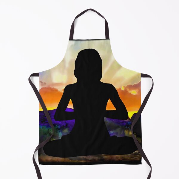 Item preview, Namaste in the Desert at Sunset designed and sold by RealmsBeyond.