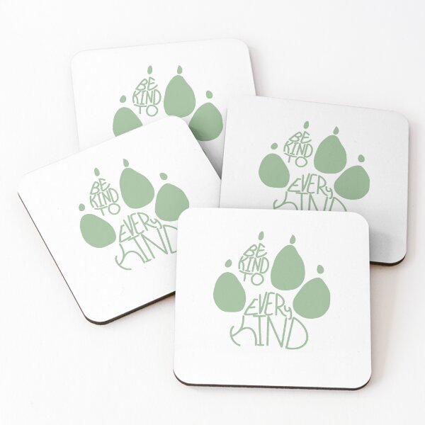 Item preview, Be Kind to Every Kind Paw Green designed and sold by Julia Woods.