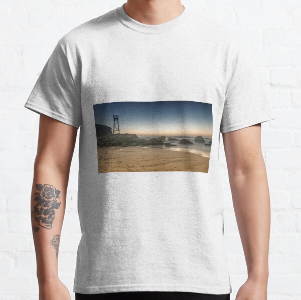 Redhead Beach Shark Tower Classic T-Shirt