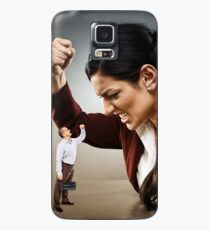 Not afraid of big lady boss Hülle & Skin für Samsung Galaxy