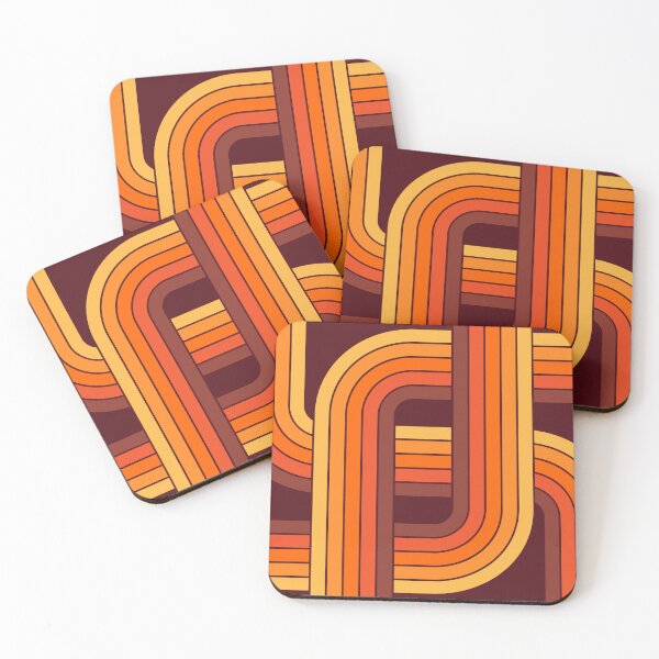 Item preview, Retro Geometric Abstract Design 331 designed and sold by tonymagnerart.