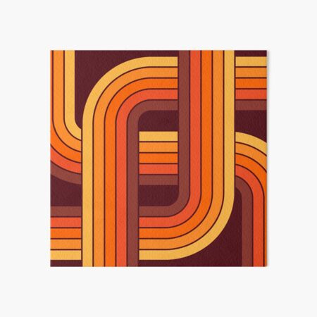 Item preview, Retro Geometric Abstract Design 331 designed and sold by tonymagnerart.