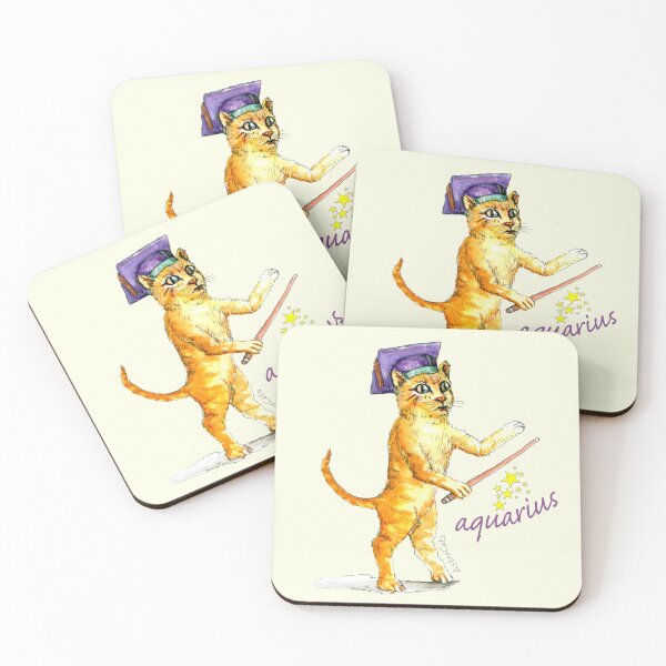 Item preview, Aquarius AstroCat designed and sold by Astrocats4Bilo.