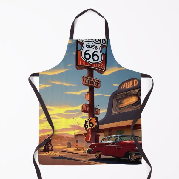 Artikelvorschau, Nostalgie: Route 66 Sunset Town entworfen und verkauft von 90snerd.